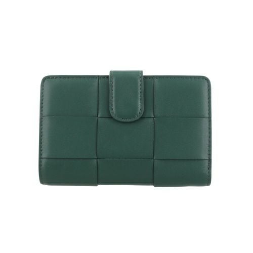 ピュア モエナ 二つ折り財布 レディース グリーン Pua Moena PUMPM50663CGN CYPRUS GREEN