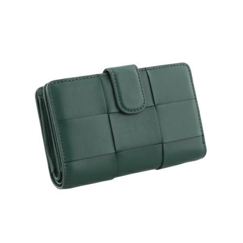 ピュア モエナ 二つ折り財布 レディース グリーン Pua Moena PUMPM50663CGN CYPRUS GREEN