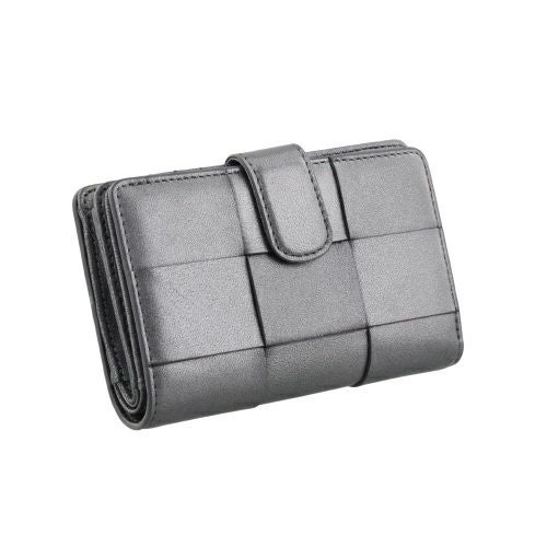 ピュア モエナ 二つ折り財布 レディース グレー Pua Moena PUMPM50663CSV