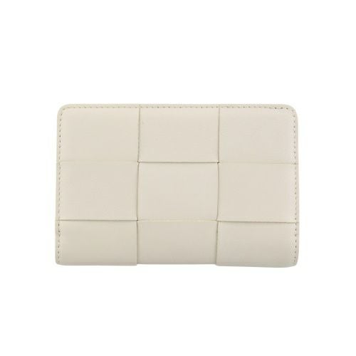 ピュア モエナ 二つ折り財布 レディース ベージュ Pua Moena PUMPM50663ECB Ecru Beige