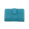 ピュア モエナ 二つ折り財布 レディース ブルー Pua Moena PUMPM50663TBL Turquoise blue
