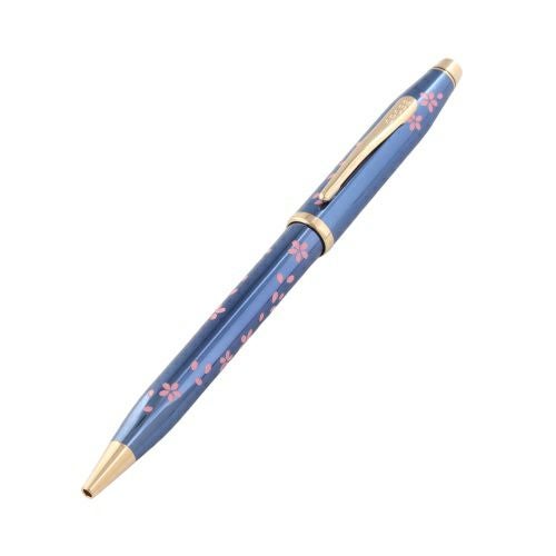 クロス ボールペン SAKURA Day and night Collection・アジア発、限定モデル ブルー CROSS AT0082-163 YOZAKURA コバルトブルー