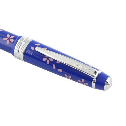クロス ボールペン SAKURA Day and night Collection・アジア発、限定モデル ブルー CROSS AT0742-16 YOZAKURA