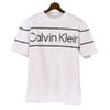 カルバンクライン Tシャツ メンズ TRAVELING LOGO TEE-RELAXED FIT ホワイト Calvin Klein 40HM803 WH Sサイズ