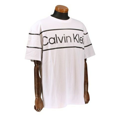 カルバンクライン Tシャツ メンズ TRAVELING LOGO TEE-RELAXED FIT ホワイト Calvin Klein 40HM803 WH Sサイズ