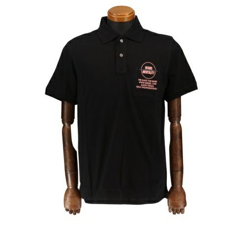 ディーゼル ポロシャツ メンズ T-SPOUCH ブラック DIESEL A08563 0CJAC 900A BK Lサイズ