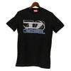 ディーゼル Tシャツ メンズ T-DIEGER-K74 ブラック DIESEL A12502 0GRAI 9XX Mサイズ