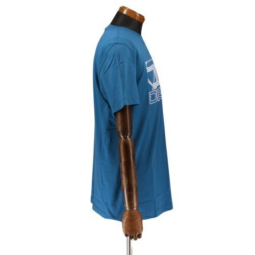 ディーゼル Tシャツ メンズ T-DIEGER-K74 ブルー DIESEL A12502 0GRAI 8NT ターコイズ Mサイズ