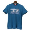 ディーゼル Tシャツ メンズ T-DIEGER-K74 ブルー DIESEL A12502 0GRAI 9NT ターコイズ Lサイズ