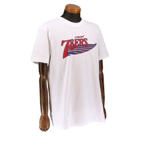 ディーゼル Tシャツ メンズ T-DIEGER-K75 ホワイト DIESEL A12503 0GRAI 100 XLサイズ