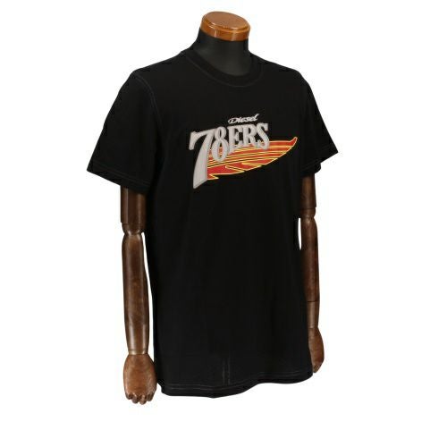 ディーゼル Tシャツ メンズ T-DIEGER-K75 ブラック DIESEL A12503 0GRAI 9XX Mサイズ