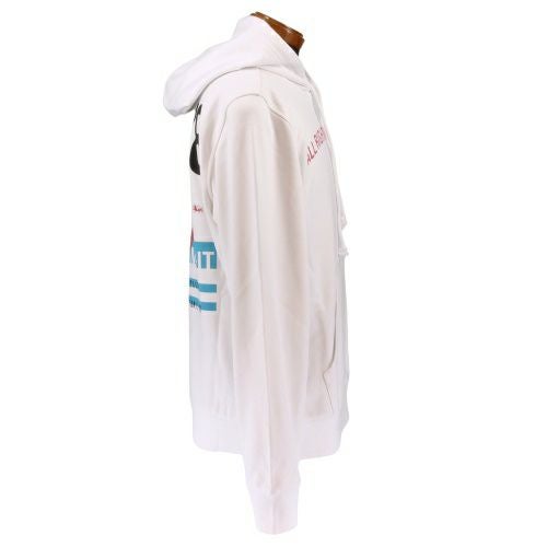 ディーゼル パーカー メンズ S-GINN-HOOD-K39 ホワイト DIESEL A12515 0HAYT 100 Mサイズ