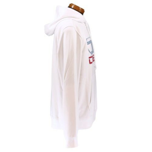 ディーゼル パーカー メンズ S-GINN-HOOD-K40 ホワイト DIESEL A12516 0HAYT 100 Mサイズ