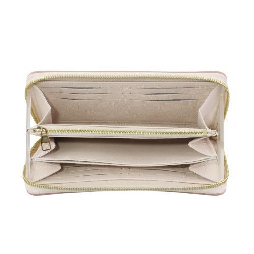 ルイヴィトン 長財布 モノグラム ジッピー・ウォレット ホワイト LOUIS VUITTON M13644 バイカラーエデン