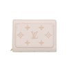 ルイヴィトン 二つ折り財布 モノグラム ポルトフォイユ・クレア ホワイト LOUIS VUITTON M22399 バイカラーエデン