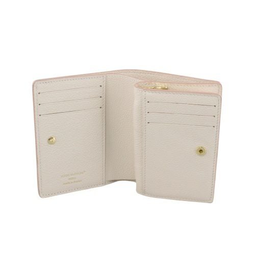 ルイヴィトン 二つ折り財布 モノグラム ポルトフォイユ・クレア ホワイト LOUIS VUITTON M22399 バイカラーエデン