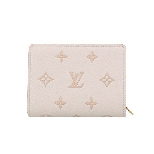 ルイヴィトン 二つ折り財布 モノグラム ポルトフォイユ・クレア ホワイト LOUIS VUITTON M22399 バイカラーエデン