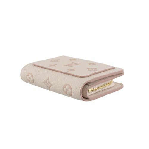 ルイヴィトン 二つ折り財布 モノグラム ポルトフォイユ・クレア ホワイト LOUIS VUITTON M22399 バイカラーエデン