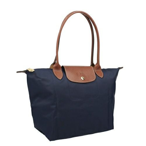 ロンシャン トートバッグ レディース プリアージュ M ネイビー LONGCHAMP 2605 089 P68 Marine