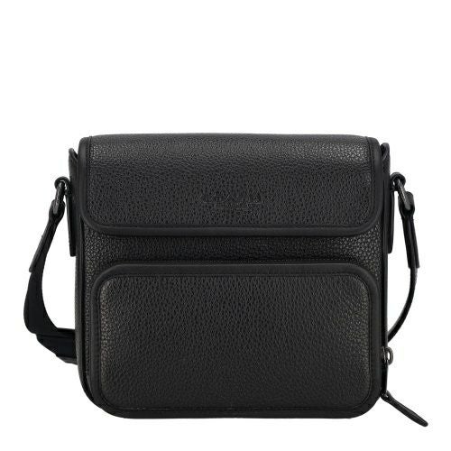 コーチ アウトレット ショルダーバッグ メンズ サリバン フラップ クロスボディ バッグ ブラック COACH OUTLET CY800 QB/BK