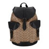 コーチ アウトレット バックパック メンズ ワーナー バックパック・シグネチャー キャンバス ブラウン COACH OUTLET CW211 QBNRX タン/ブラック