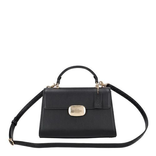 コーチ アウトレット ハンドバッグ レディース エライザ トップ ハンドル ブラック COACH OUTLET CP006 IMBLK