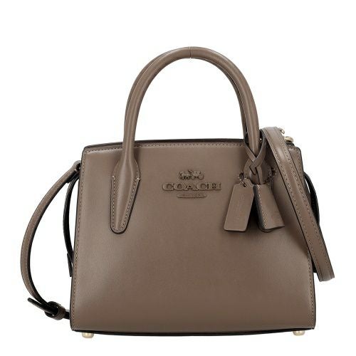 コーチ アウトレット ハンドバッグ レディース アンドレア キャリーオール ブラウン COACH OUTLET CP081 IMV2R ダークストーン