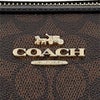 コーチ アウトレット ハンドバッグ レディース ローアン サッチェル バッグ・シグネチャー キャンバス ブラウン COACH OUTLET CV961 IMXAQ ウォルナット/ブラック