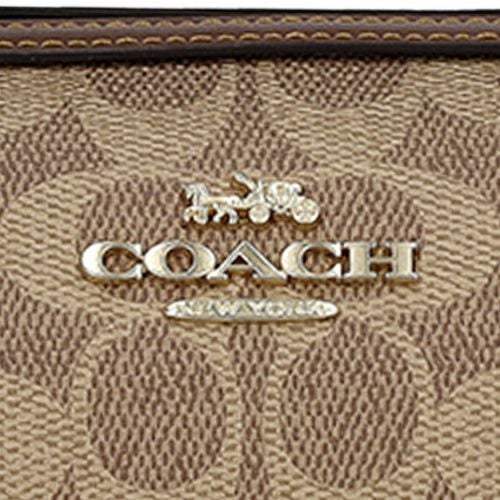 コーチ アウトレット ハンドバッグ レディース ローアン サッチェル バッグ・シグネチャー キャンバス ブラウン COACH OUTLET CV961 IMXHE タン/ブラウン