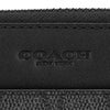 コーチ アウトレット 長財布 メンズ アコーディオン ウォレット・シグネチャー キャンバス ブラック COACH OUTLET CY405 QBMI5 チャコー/ブラック