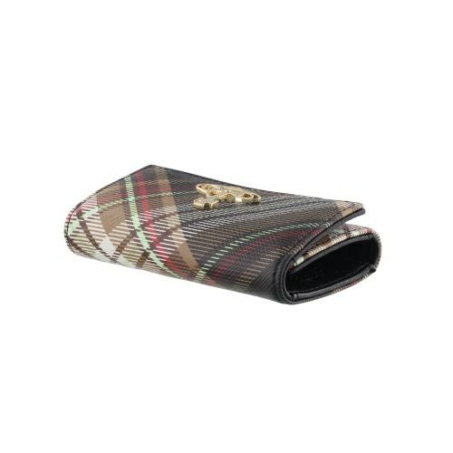 ヴィヴィアンウエストウッド キーケース レディース Vivienne Westwood 51020001U D101 TARTAN BROWN/BLACK