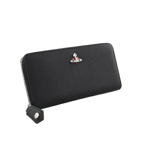 ヴィヴィアンウエストウッド 長財布 レディース ブラック Vivienne Westwood 51050023 L0040 N402 BLACK/RED DIAM ORB