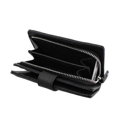 ヴィヴィアンウエストウッド 二つ折り財布 レディース DIAMANTE SERIES ブラック Vivienne Westwood 51080028 L0040 N402 BLACK/RED DIAM ORB