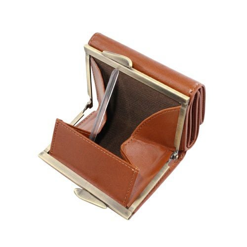 ベリーズヨーク 三つ折り財布 レディース ブラウン BELLIES YORK BYHL10316BR BROWN