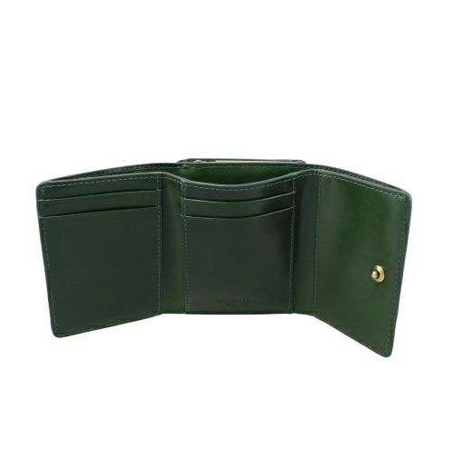 ベリーズヨーク 三つ折り財布 レディース グリーン BELLIES YORK BYHL10316GR GREEN