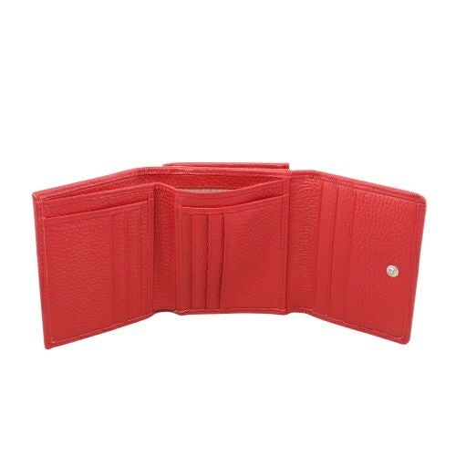 ジャンニ キアリーニ 三つ折り財布 レディース レッド GIANNI CHIARINI PF 5080 GRN FLIRT