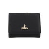ヴィヴィアンウエストウッド 三つ折り財布 レディース DIAMANTE SERIES ブラック Vivienne Westwood 51010018 L0040 N401 BLACK