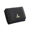 ヴィヴィアンウエストウッド 三つ折り財布 レディース DIAMANTE SERIES ブラック Vivienne Westwood 51010018 L0040 N401 BLACK