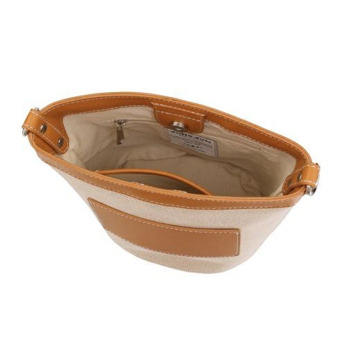 ジョリージョリ ショルダーバッグ レディース ベージュ Jolie Joli JJ-20246768-B015 Beige Canvas