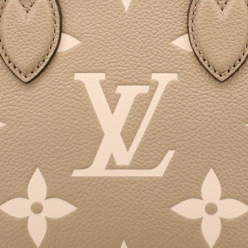 ルイヴィトン ハンドバッグ アンプラント オンザゴー BB ベージュ LOUIS VUITTON M47054 トゥルトレール クレーム