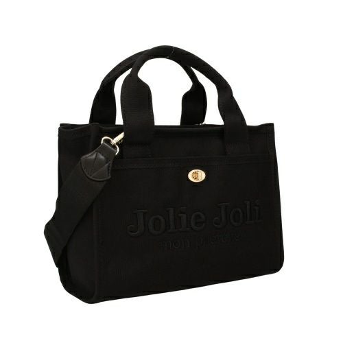 ジョリージョリ ハンドバッグ レディース ブラック Jolie Joli JJ