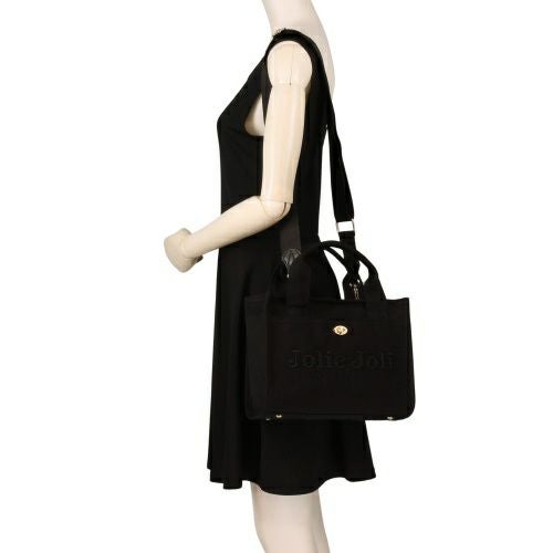 ジョリージョリ ハンドバッグ レディース ブラック Jolie Joli JJ-2024121-001 BLACK