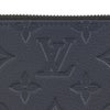 ルイヴィトン 長財布 モノグラム シャドウ ジッピーウォレット・ホリゾンタル ネイビー LOUIS VUITTON M14847 ネイビーブルー