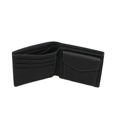 モンテスピガ 二つ折り財布 メンズ ブラック monte SPIGA MOSHL9827BK BLACK