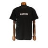 アスペジ ASPESI Tシャツ メンズ XXLサイズ ブラック ASP1MTS02 BLACK