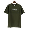 アスペジ ASPESI Tシャツ メンズ Sサイズ グリーン ASP1MTS02 MILITARY GREEN