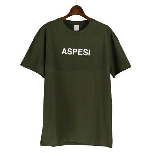 アスペジ ASPESI Tシャツ メンズ XLサイズ グリーン ASP1MTS02 MILITARY GREEN