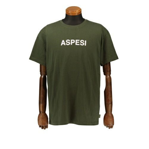 アスペジ ASPESI Tシャツ メンズ XXLサイズ グリーン ASP1MTS02 MILITARY GREEN