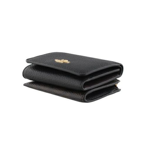 コーチ アウトレット 三つ折り財布 レディース カード ホルダー ウォレット・シグネチャー キャンバス ブラック COACH OUTLET CZ034 IMXAQ