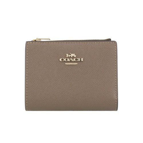 コーチ アウトレット 二つ折り財布 レディース グレー COACH OUTLET CR983 IMV2R ダークストーン